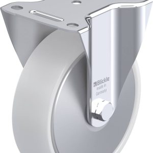 Blickle 712125 B-PO 160R-FA Rolka nieprowadząca Średnica koła: 160 mm Maksymalne obciążenie: 400 kg 1 szt.