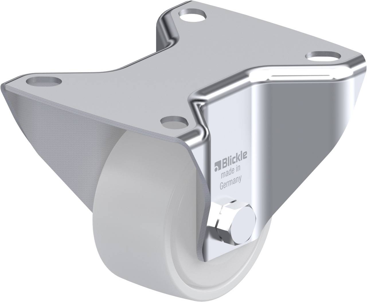 Blickle 839199 B-PO 60KF Rolka nieprowadząca Średnica koła: 60 mm Maksymalne obciążenie: 150 kg 1 szt. - obrazek 1
