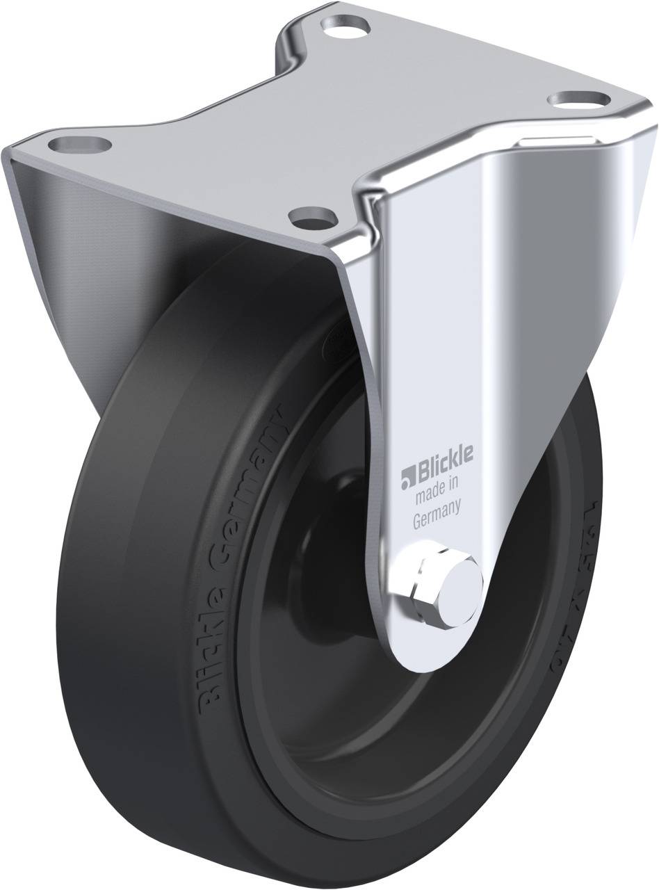 Blickle 591222 B-POEV 125G Rolka nieprowadząca Średnica koła: 125 mm Maksymalne obciążenie: 250 kg 1 szt. - obrazek 1