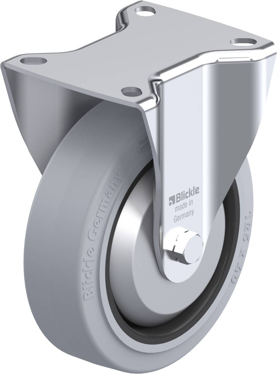 Blickle 456285 B-POEV 125KA-SG-FA Rolka nieprowadząca Średnica koła: 125 mm Maksymalne obciążenie: 250 kg 1 szt. - obrazek 1