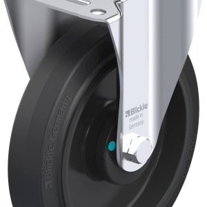 Blickle 83485 B-POEV 200KAD Rolka nieprowadząca Średnica koła: 200 mm Maksymalne obciążenie: 400 kg 1 szt.