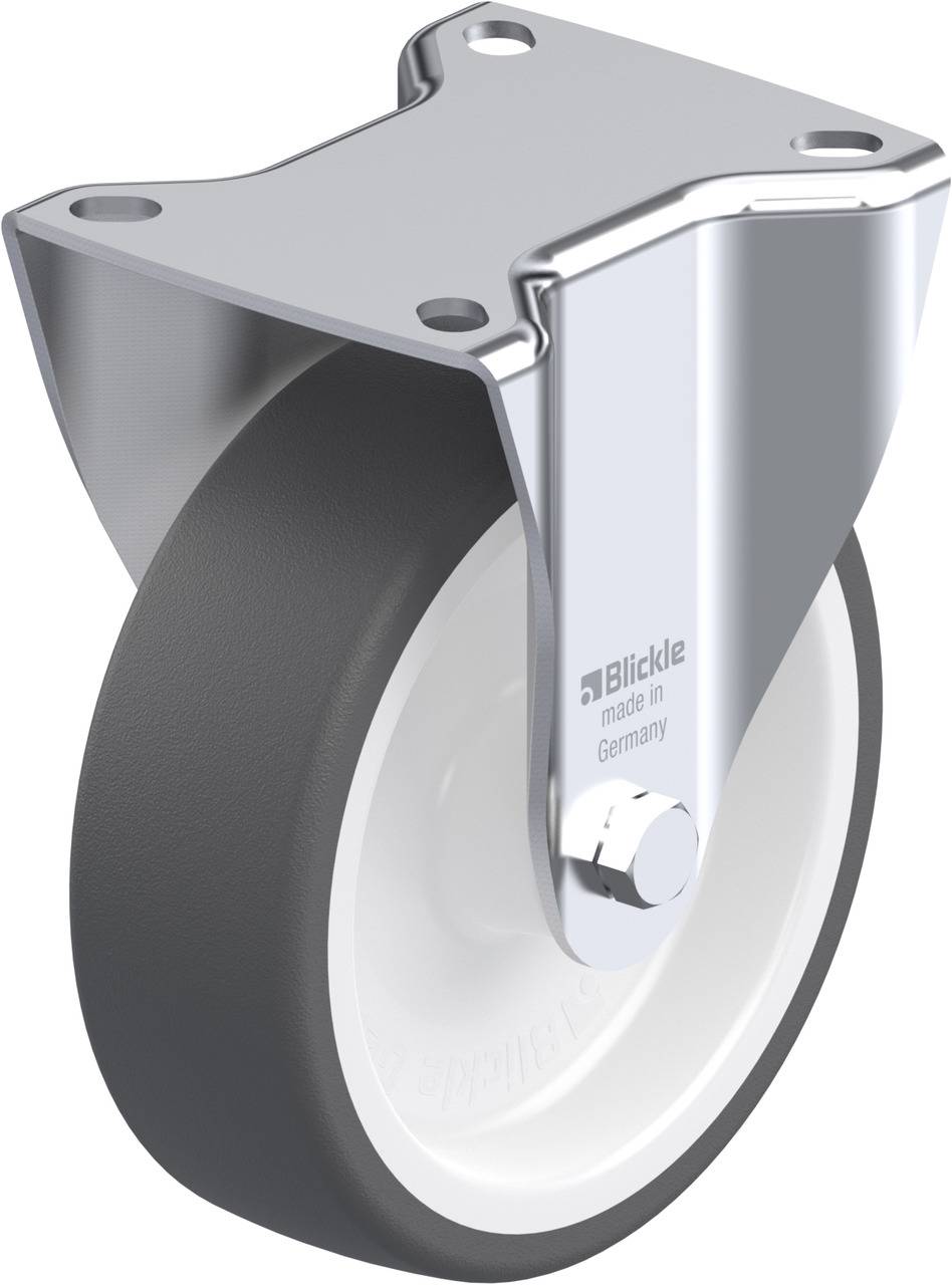 Blickle 44628 B-POTH 125G Rolka nieprowadząca Średnica koła: 125 mm Maksymalne obciążenie: 250 kg 1 szt. - obrazek 1