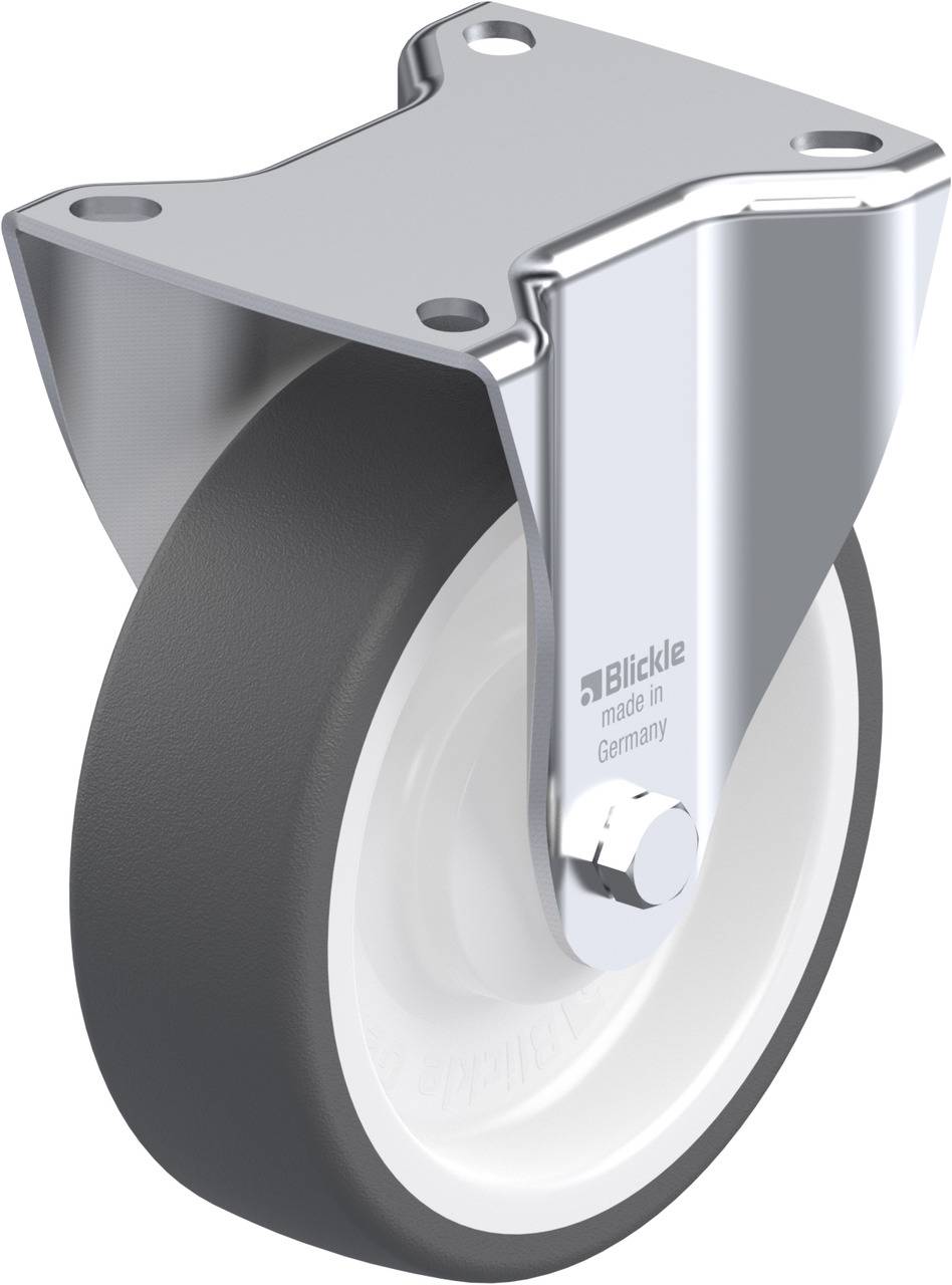 Blickle 283853 B-POTH 125KA Rolka nieprowadząca Średnica koła: 125 mm Maksymalne obciążenie: 250 kg 1 szt. - obrazek 1