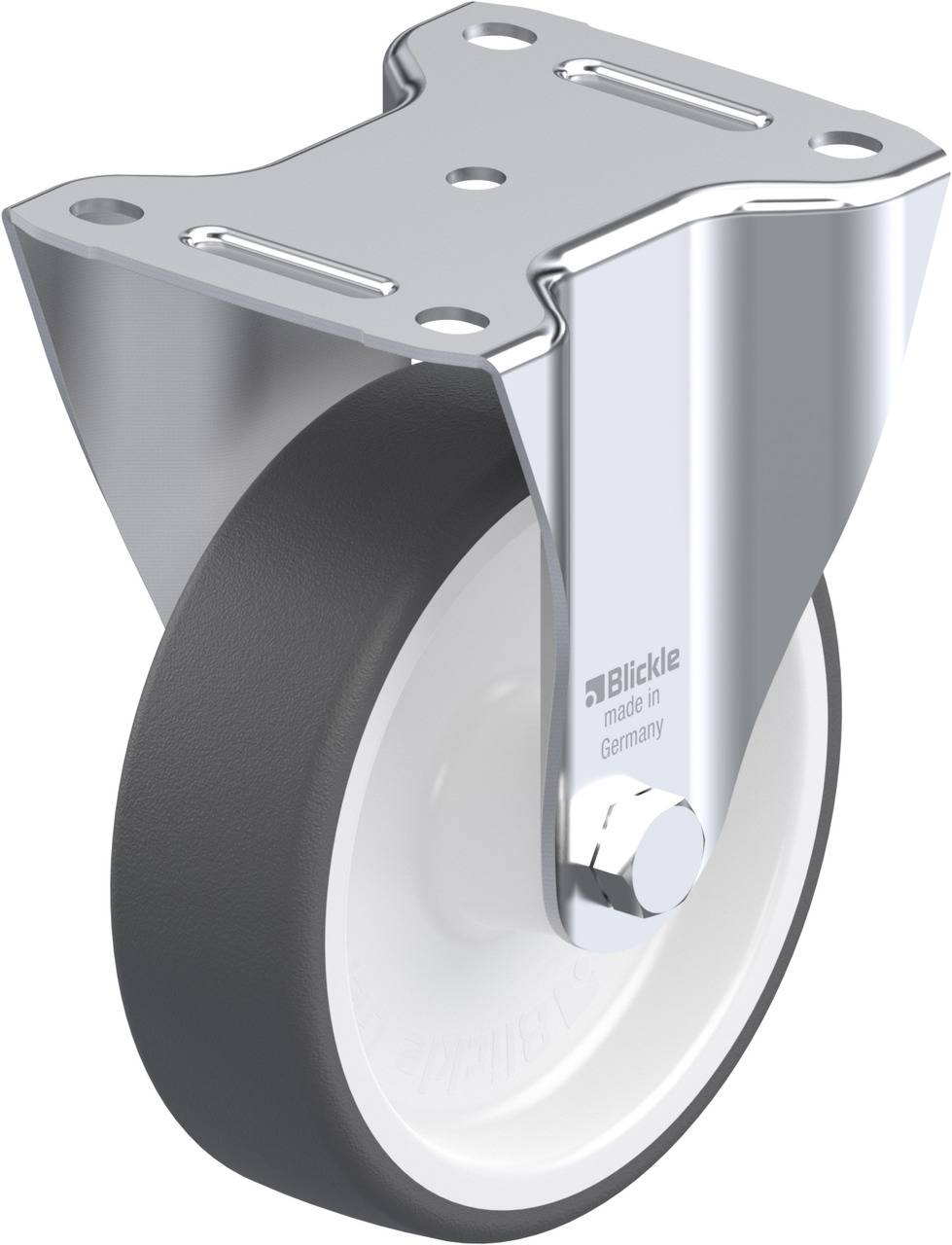 Blickle 44651 B-POTH 150G Rolka nieprowadząca Średnica koła: 150 mm Maksymalne obciążenie: 400 kg 1 szt. - obrazek 1