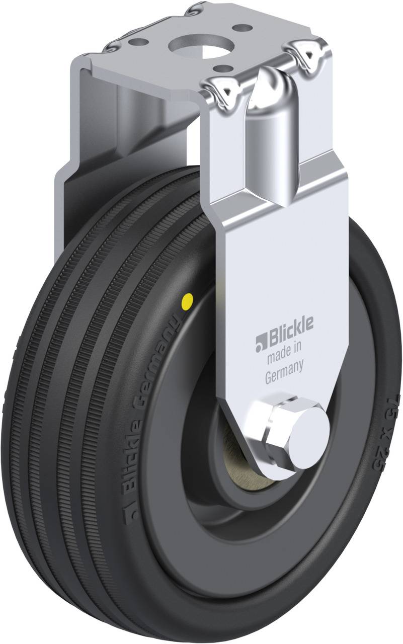 Blickle 299479 BRA-VPA 75K-EL Rolka nieprowadząca Średnica koła: 75 mm Maksymalne obciążenie: 45 kg 1 szt. - obrazek 1