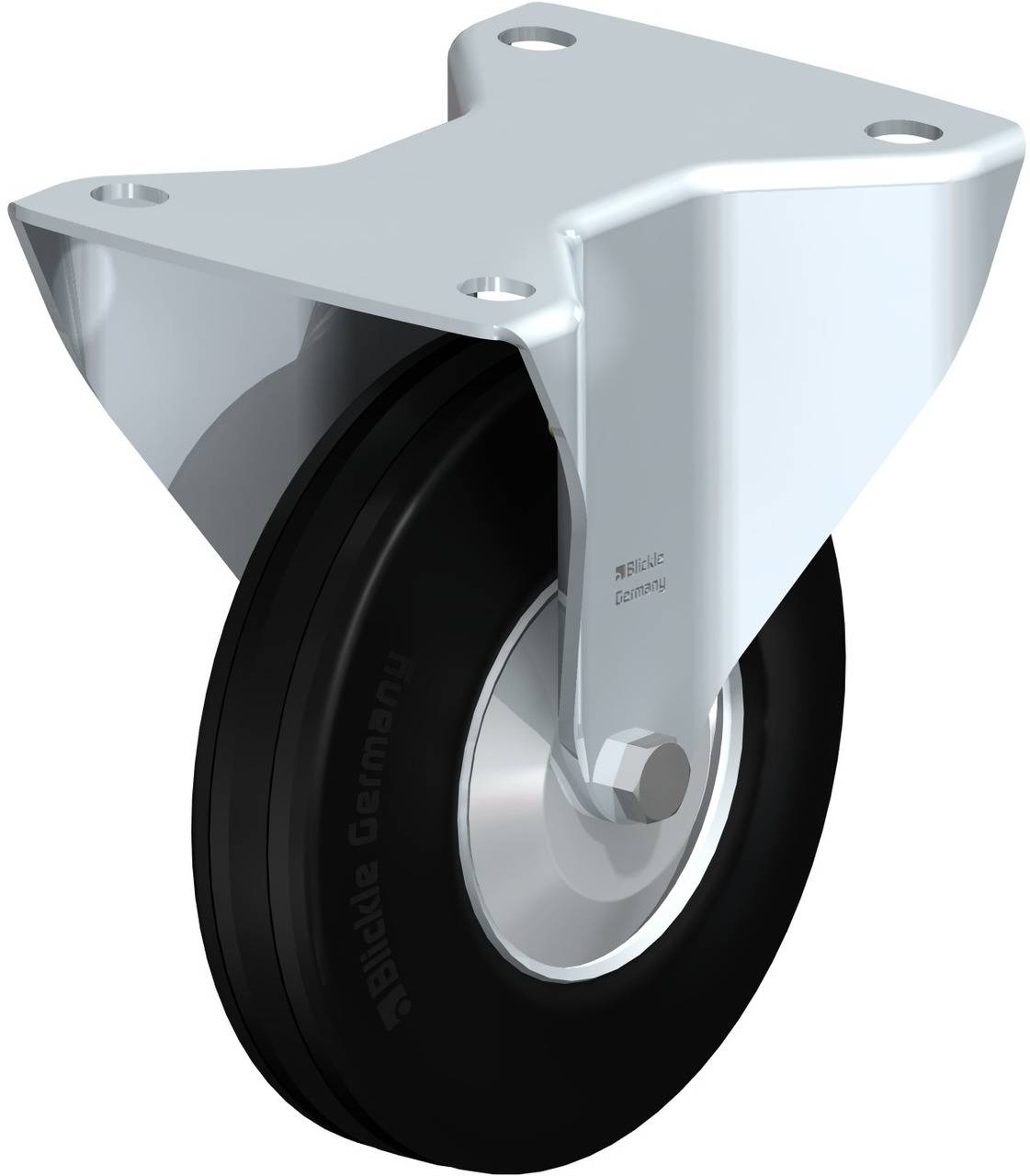 Blickle 372839 B-RD 140R-FA Rolka nieprowadząca Średnica koła: 140 mm Maksymalne obciążenie: 175 kg 1 szt. - obrazek 1