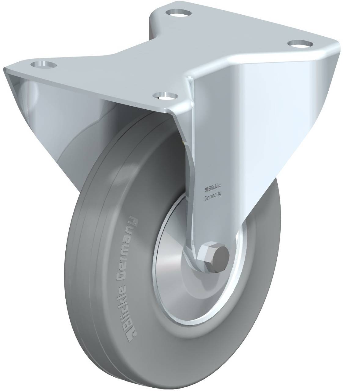 Blickle 654822 B-RD 140R-VLI-FA Rolka nieprowadząca Średnica koła: 140 mm Maksymalne obciążenie: 175 kg 1 szt. - obrazek 1