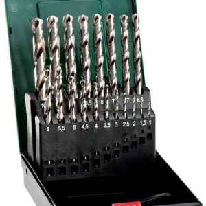 Metabo 627668000 Zestaw wierteł krętych do metalu 19 szt. 1 mm, 1.5 mm, 2 mm, 2.5 mm, 3 mm, 3.5 mm, 4 mm, 4.5 mm, 5 mm, Metabo 627668000 Zestaw wierteł krętych do metalu 19 szt. 1 mm, 1.5 mm, 2 mm, 2.5 mm, 3 mm, 3.5 mm, 4 mm, 4.5 mm, 5 mm,