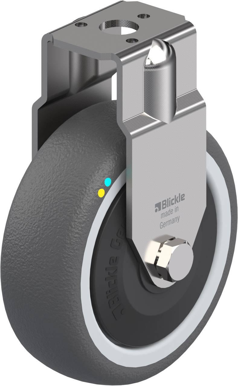 Blickle 853507 BRXA-PATH 75KFD-ELS Rolka nieprowadząca Średnica koła: 75 mm Maksymalne obciążenie: 65 kg 1 szt. - obrazek 1