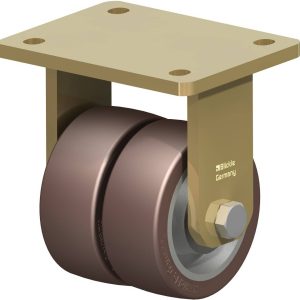 Blickle 754209 BSD-GB 100K Podwójne kółko Średnica koła: 100 mm Maksymalne obciążenie: 810 kg 1 szt.