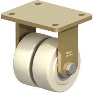 Blickle 615211 BSD-GSPO 100K Podwójne kółko Średnica koła: 100 mm Maksymalne obciążenie: 2250 kg 1 szt.