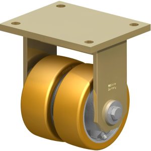 Blickle 294108 BSD-GTH 127K Podwójne kółko Średnica koła: 125 mm Maksymalne obciążenie: 1250 kg 1 szt.