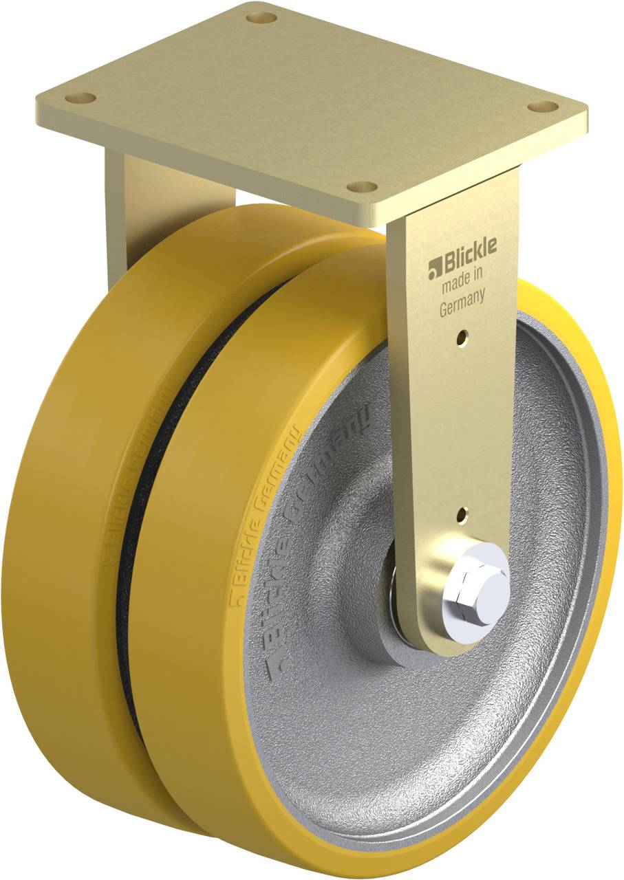 Blickle 618405 BSD-GTH 360K Podwójne kółko Średnica koła: 360 mm Maksymalne obciążenie: 4500 kg 1 szt. - obrazek 1