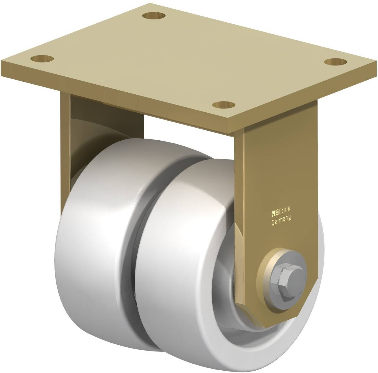 Blickle 585695 BSD-SPO 127K Podwójne kółko Średnica koła: 125 mm Maksymalne obciążenie: 1350 kg 1 szt. - obrazek 1
