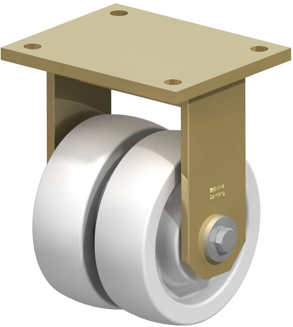 Blickle 614529 BSD-SPO 150K-35 Podwójne kółko Średnica koła: 150 mm Maksymalne obciążenie: 1450 kg 1 szt. - obrazek 1