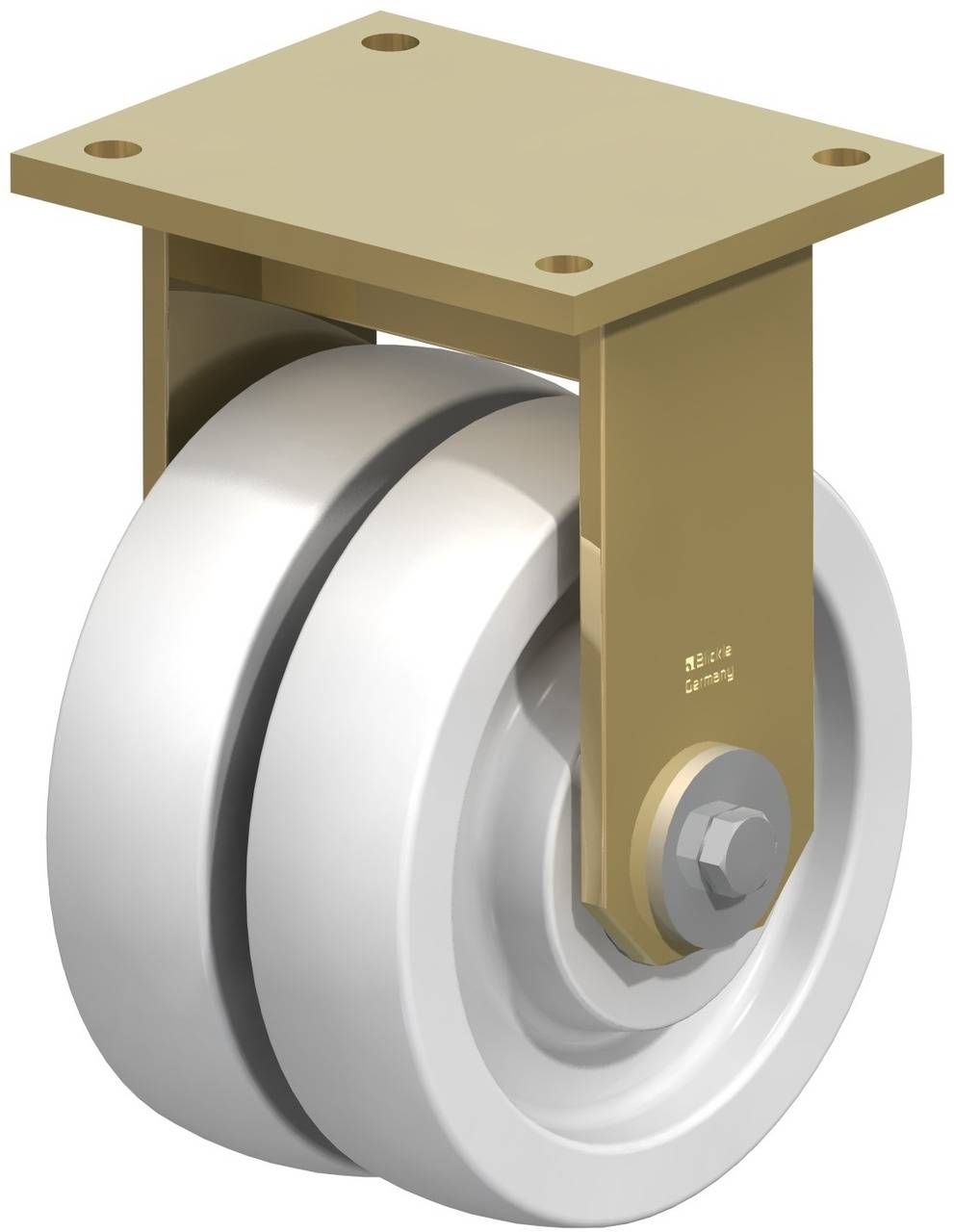 Blickle 605659 BSD-SPO 200K-35 Podwójne kółko Średnica koła: 200 mm Maksymalne obciążenie: 2700 kg 1 szt. - obrazek 1