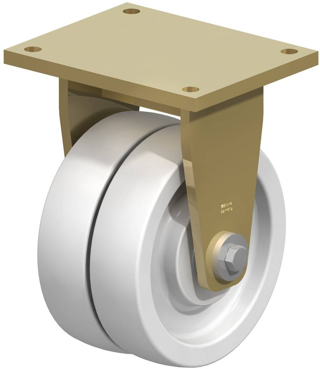 Blickle 48579 BSD-SPO 250K Podwójne kółko Średnica koła: 250 mm Maksymalne obciążenie: 3600 kg 1 szt. - obrazek 1