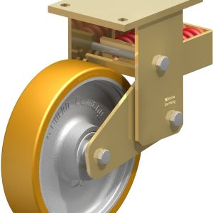 Blickle 285635 BSFN-GTH 250K Sprężynowe kółko stałe Średnica koła: 250 mm Maksymalne obciążenie: 1500 kg 1 szt.