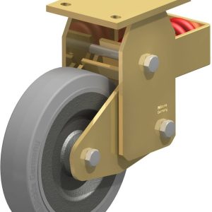 Blickle 413435 BSFN-SE 200K-SG Sprężynowe kółko stałe Średnica koła: 200 mm Maksymalne obciążenie: 600 kg 1 szt.