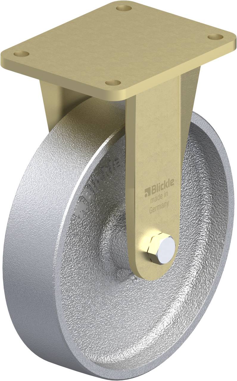 Blickle 49619 BS-G 250G Rolka nieprowadząca Średnica koła: 250 mm Maksymalne obciążenie: 1400 kg 1 szt. - obrazek 1