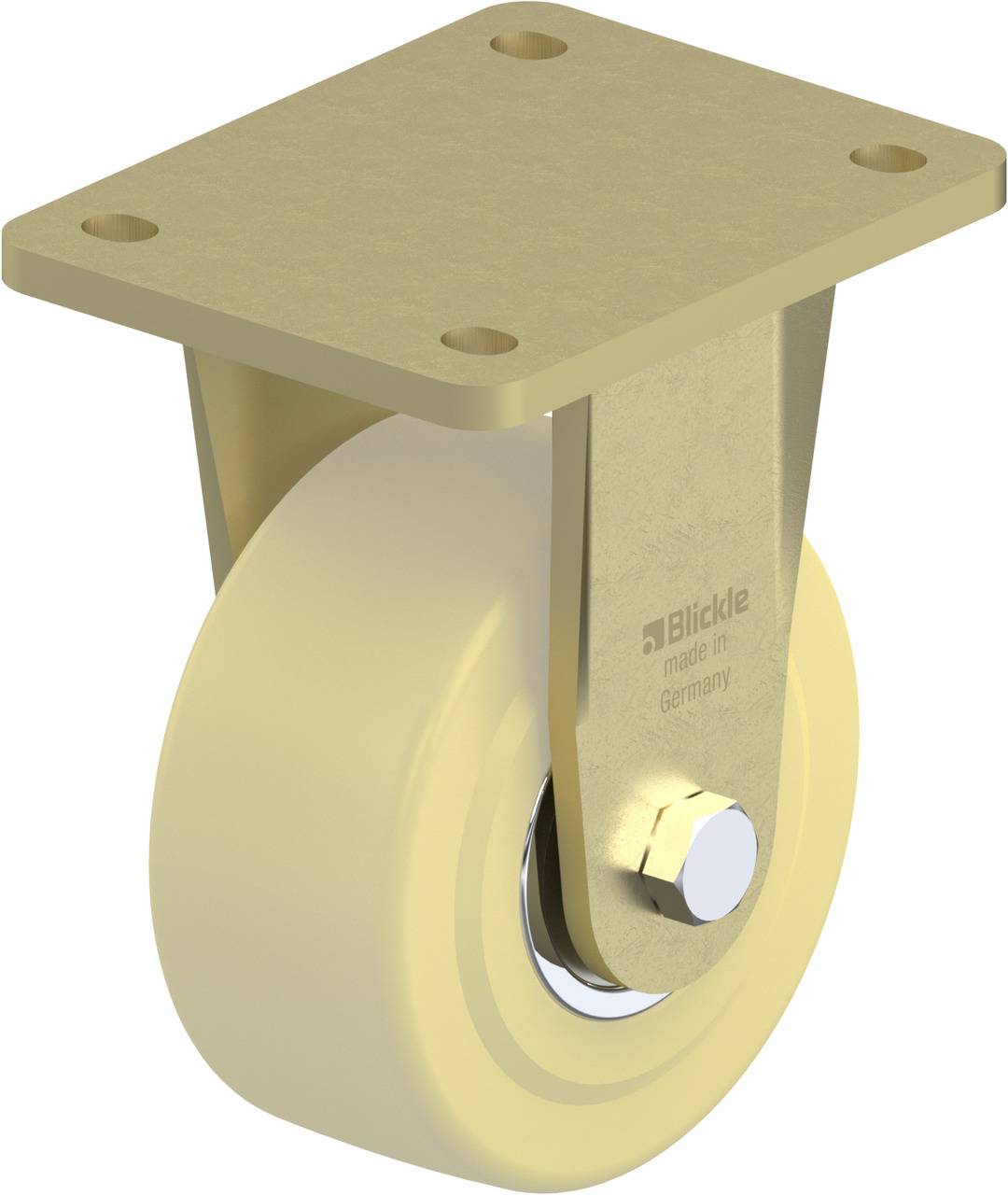 Blickle 48686 BS-GSPO 125K Rolka nieprowadząca Średnica koła: 125 mm Maksymalne obciążenie: 1750 kg 1 szt. - obrazek 1