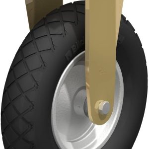 Blickle 40592 BS-P 410K Rolka nieprowadząca Średnica koła: 400 mm Maksymalne obciążenie: 350 kg 1 szt.