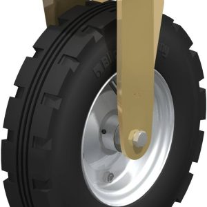 Blickle 293258 BS-PS 430K Rolka nieprowadząca Średnica koła: 420 mm Maksymalne obciążenie: 650 kg 1 szt.