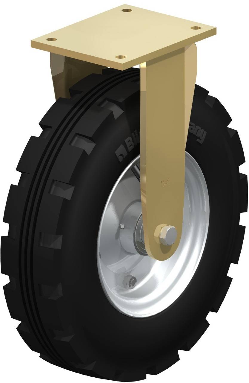 Blickle 631796 BS-PS 432K Rolka nieprowadząca Średnica koła: 420 mm Maksymalne obciążenie: 750 kg 1 szt. - obrazek 1
