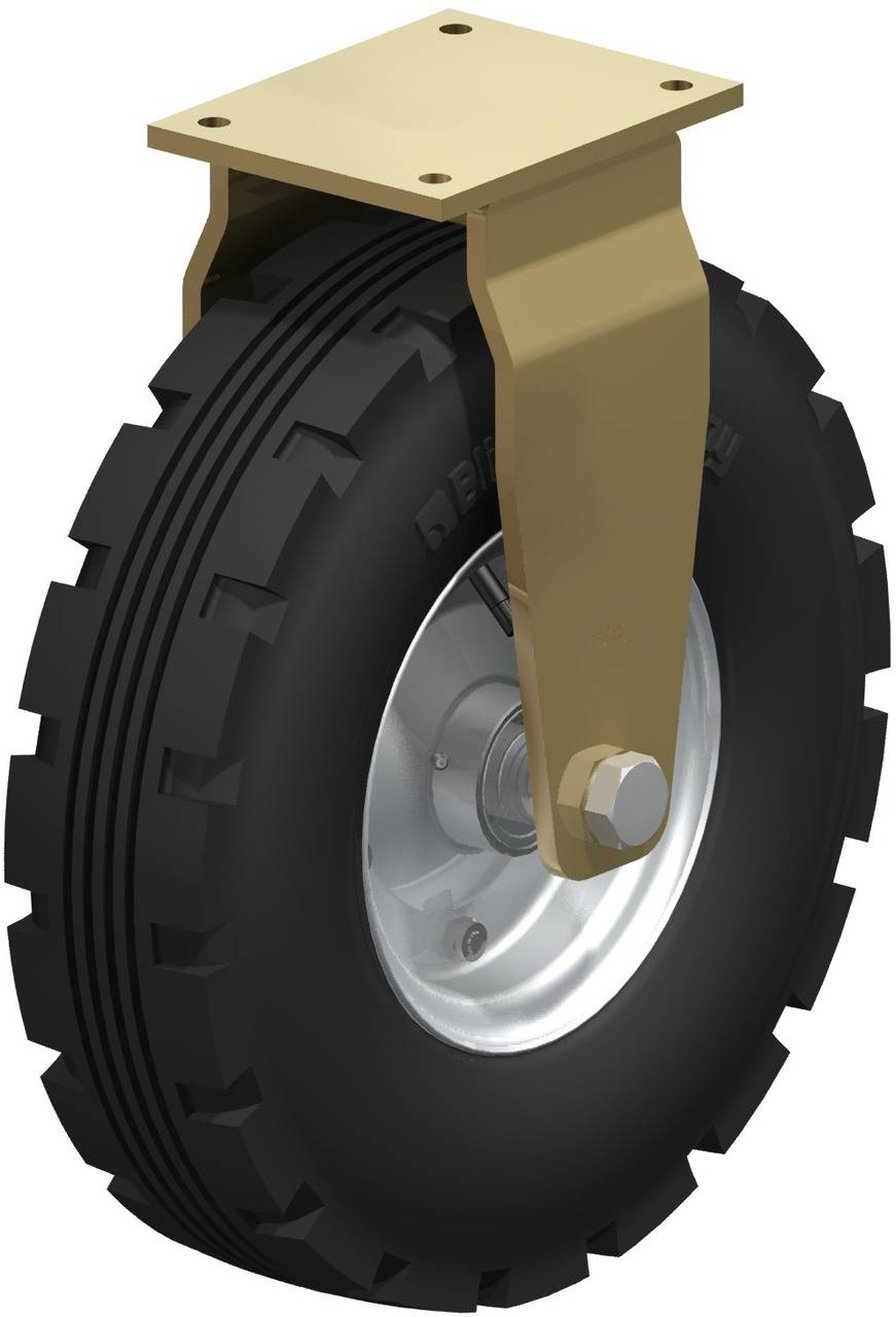 Blickle 615310 BS-PS 464K Rolka nieprowadząca Średnica koła: 460 mm Maksymalne obciążenie: 1140 kg 1 szt. - obrazek 1