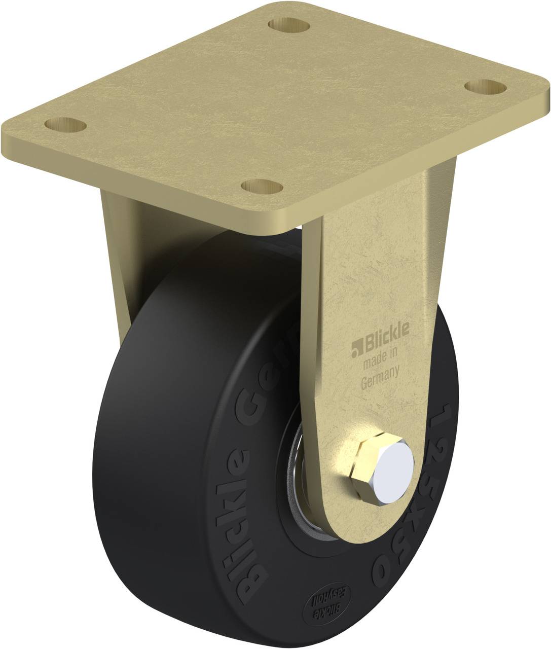 Blickle 1172 BS-SE 125K Rolka nieprowadząca Średnica koła: 125 mm Maksymalne obciążenie: 320 kg 1 szt. - obrazek 1