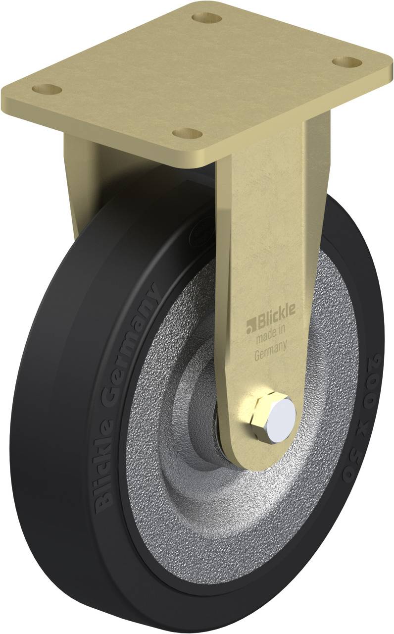 Blickle 44099 BS-SE 200K Rolka nieprowadząca Średnica koła: 200 mm Maksymalne obciążenie: 600 kg 1 szt. - obrazek 1