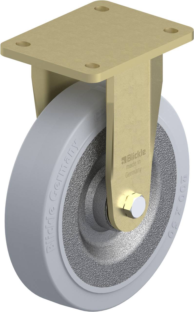Blickle 413401 BS-SE 200K-SG Rolka nieprowadząca Średnica koła: 200 mm Maksymalne obciążenie: 600 kg 1 szt. - obrazek 1