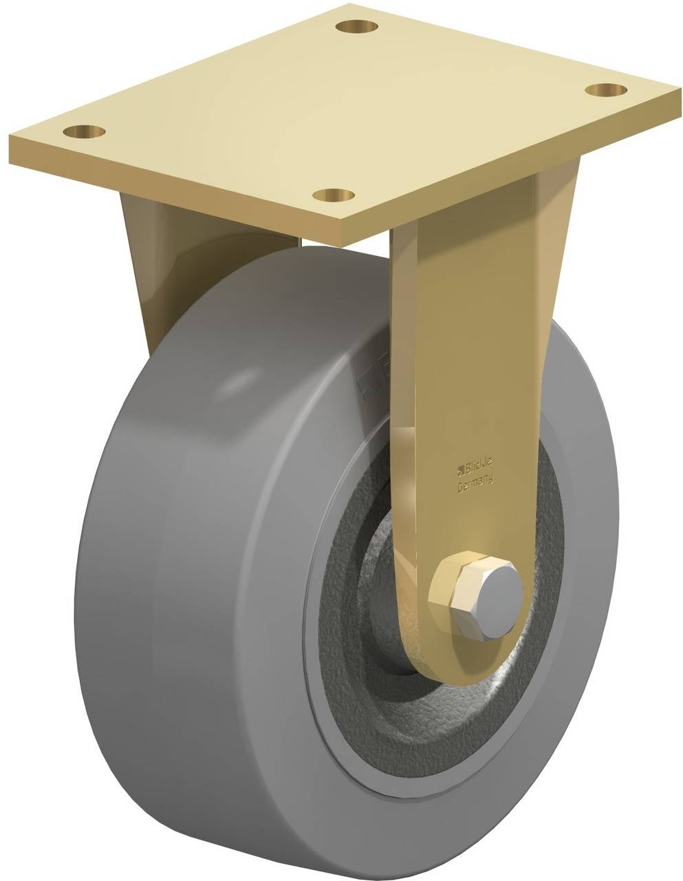 Blickle 446534 BS-SE 202K-SG Rolka nieprowadząca Średnica koła: 200 mm Maksymalne obciążenie: 850 kg 1 szt. - obrazek 1