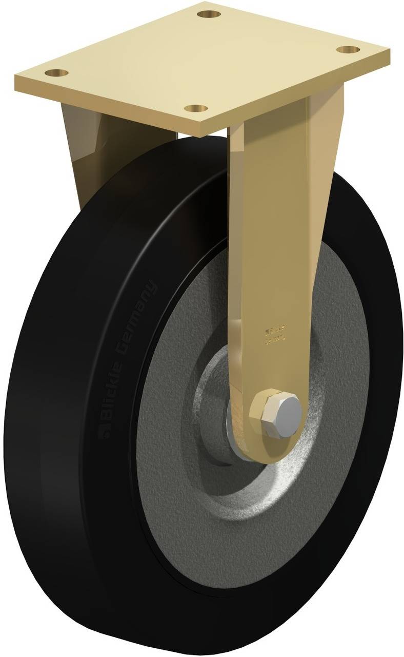 Blickle 44131 BS-SE 300K Rolka nieprowadząca Średnica koła: 300 mm Maksymalne obciążenie: 1000 kg 1 szt. - obrazek 1