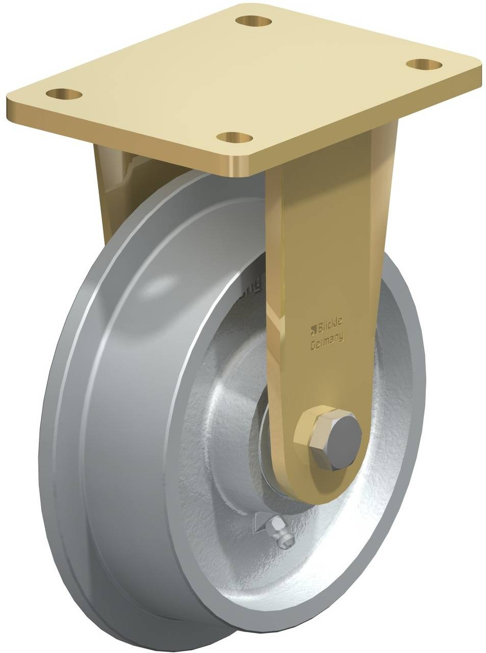 Blickle 87031 BS-SPK 150K Rolka nieprowadząca Średnica koła: 150 mm Maksymalne obciążenie: 1000 kg 1 szt. - obrazek 1