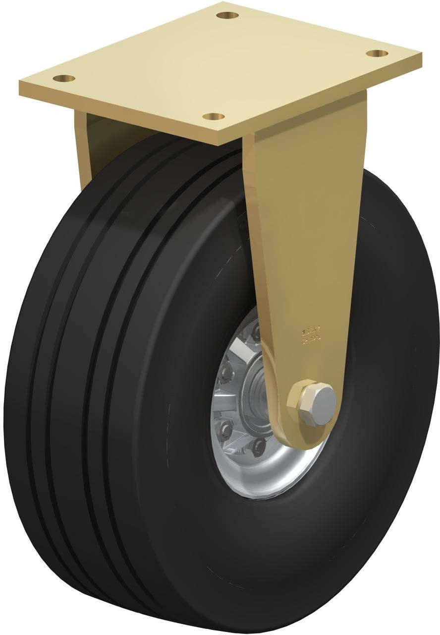 Blickle 839201 BS-VLE 307K Rolka nieprowadząca Średnica koła: 306 mm Maksymalne obciążenie: 700 kg 1 szt. - obrazek 1