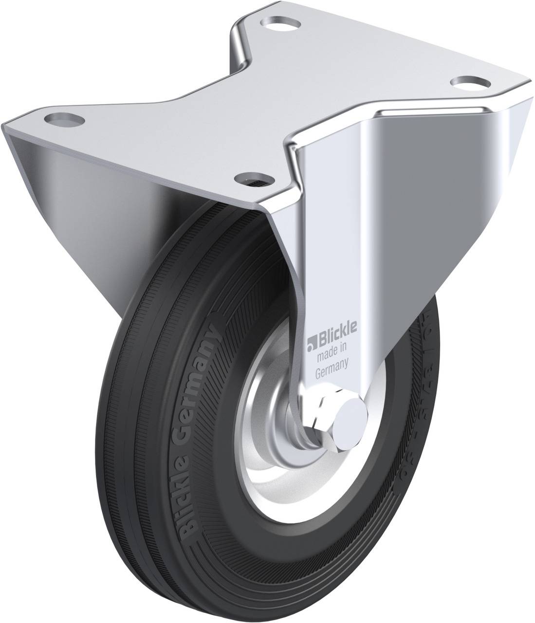 Blickle 276956 B-V 140R Rolka nieprowadząca Średnica koła: 140 mm Maksymalne obciążenie: 115 kg 1 szt. - obrazek 1