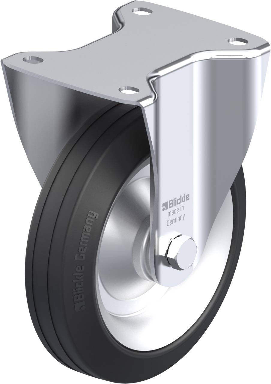 Blickle 41616 B-V 182R Rolka nieprowadząca Średnica koła: 180 mm Maksymalne obciążenie: 170 kg 1 szt. - obrazek 1