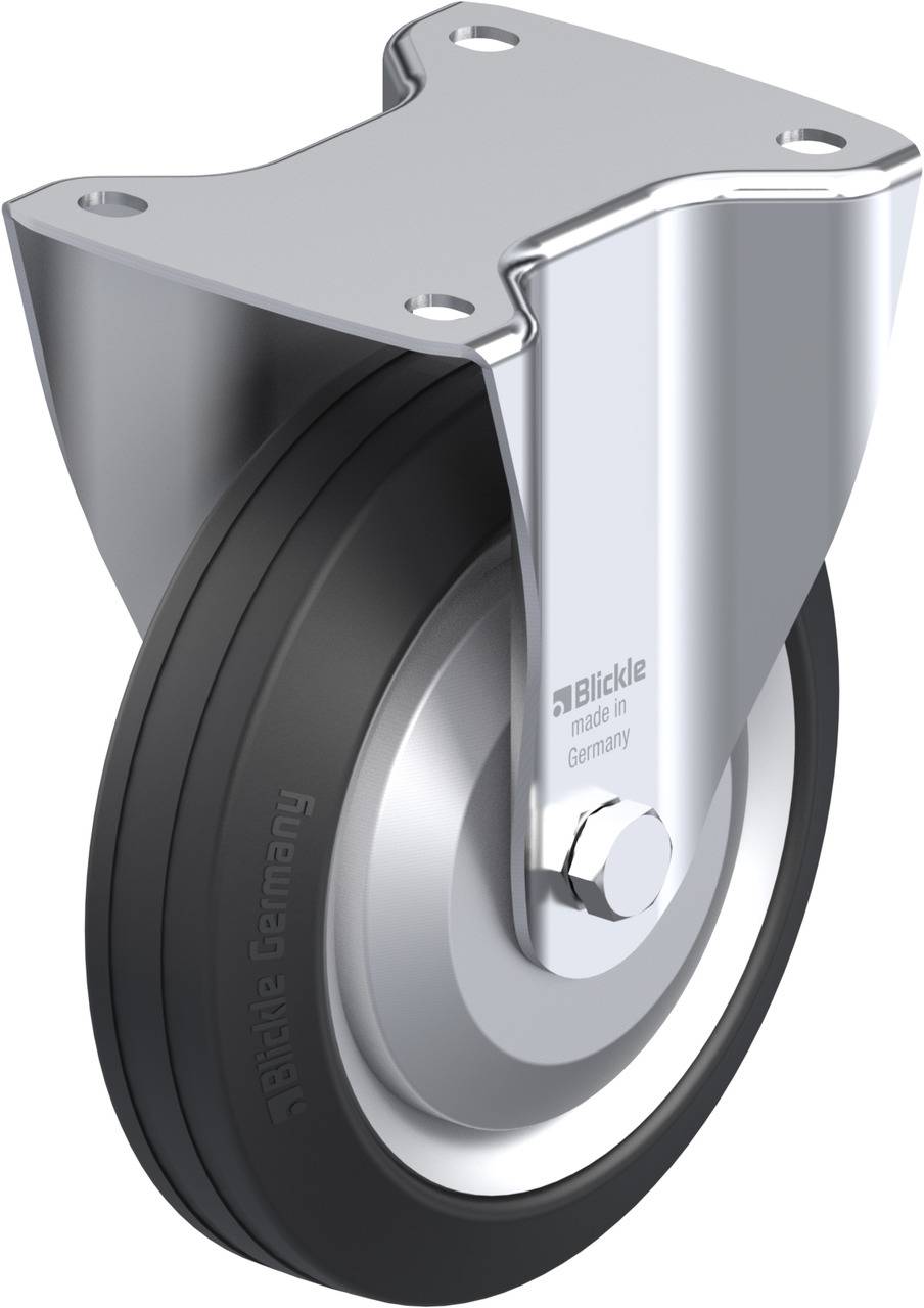 Blickle 55160 B-V 182R-FA Rolka nieprowadząca Średnica koła: 180 mm Maksymalne obciążenie: 170 kg 1 szt. - obrazek 1