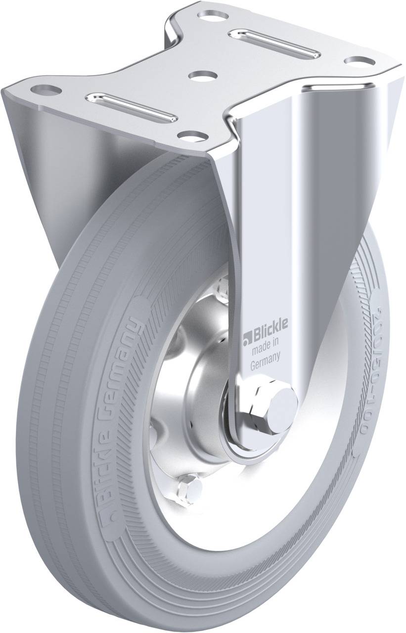 Blickle 72074 B-V 200K-SG Rolka nieprowadząca Średnica koła: 200 mm Maksymalne obciążenie: 205 kg 1 szt. - obrazek 1