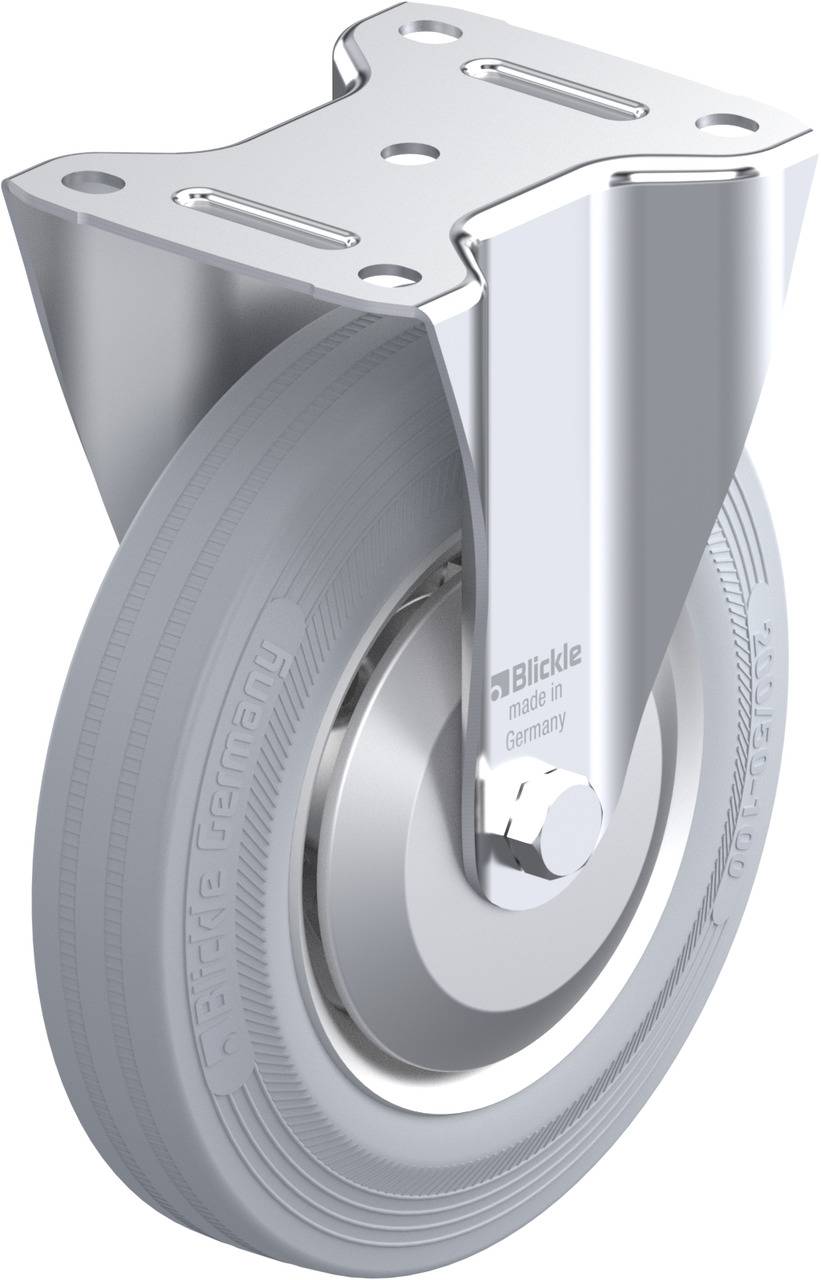 Blickle 56598 B-V 200K-SG-FA Rolka nieprowadząca Średnica koła: 200 mm Maksymalne obciążenie: 205 kg 1 szt. - obrazek 1