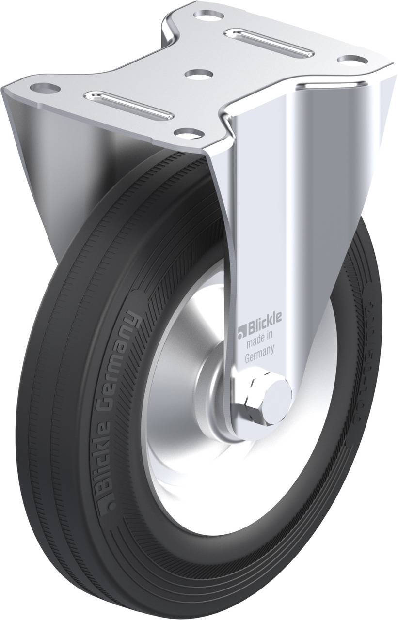 Blickle 41624 B-V 202R Rolka nieprowadząca Średnica koła: 200 mm Maksymalne obciążenie: 205 kg 1 szt. - obrazek 1