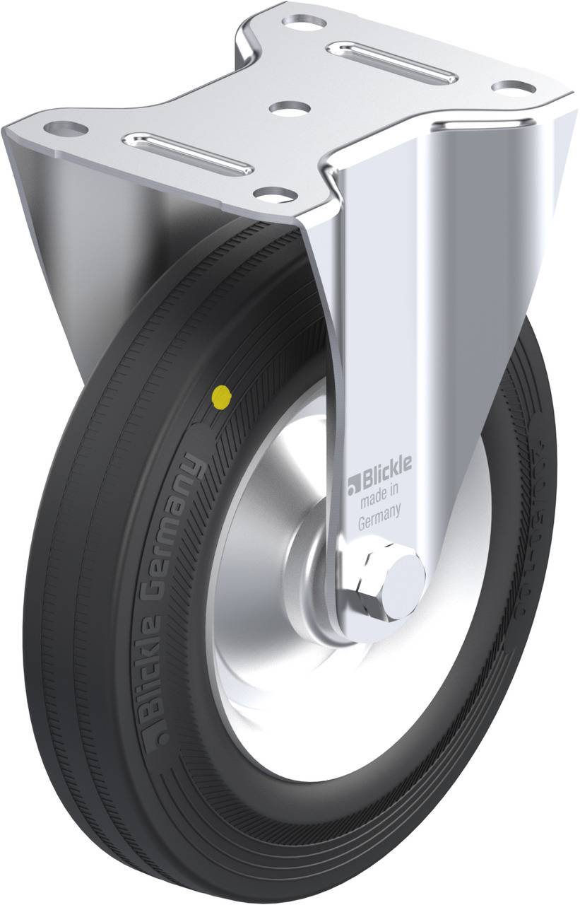 Blickle 56630 B-V 202R-EL Rolka nieprowadząca Średnica koła: 200 mm Maksymalne obciążenie: 205 kg 1 szt. - obrazek 1