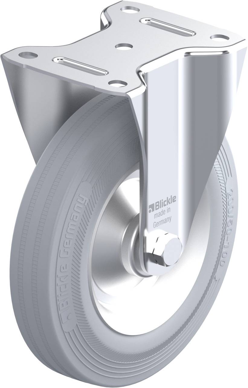 Blickle 56226 B-V 202R-SG Rolka nieprowadząca Średnica koła: 200 mm Maksymalne obciążenie: 205 kg 1 szt. - obrazek 1