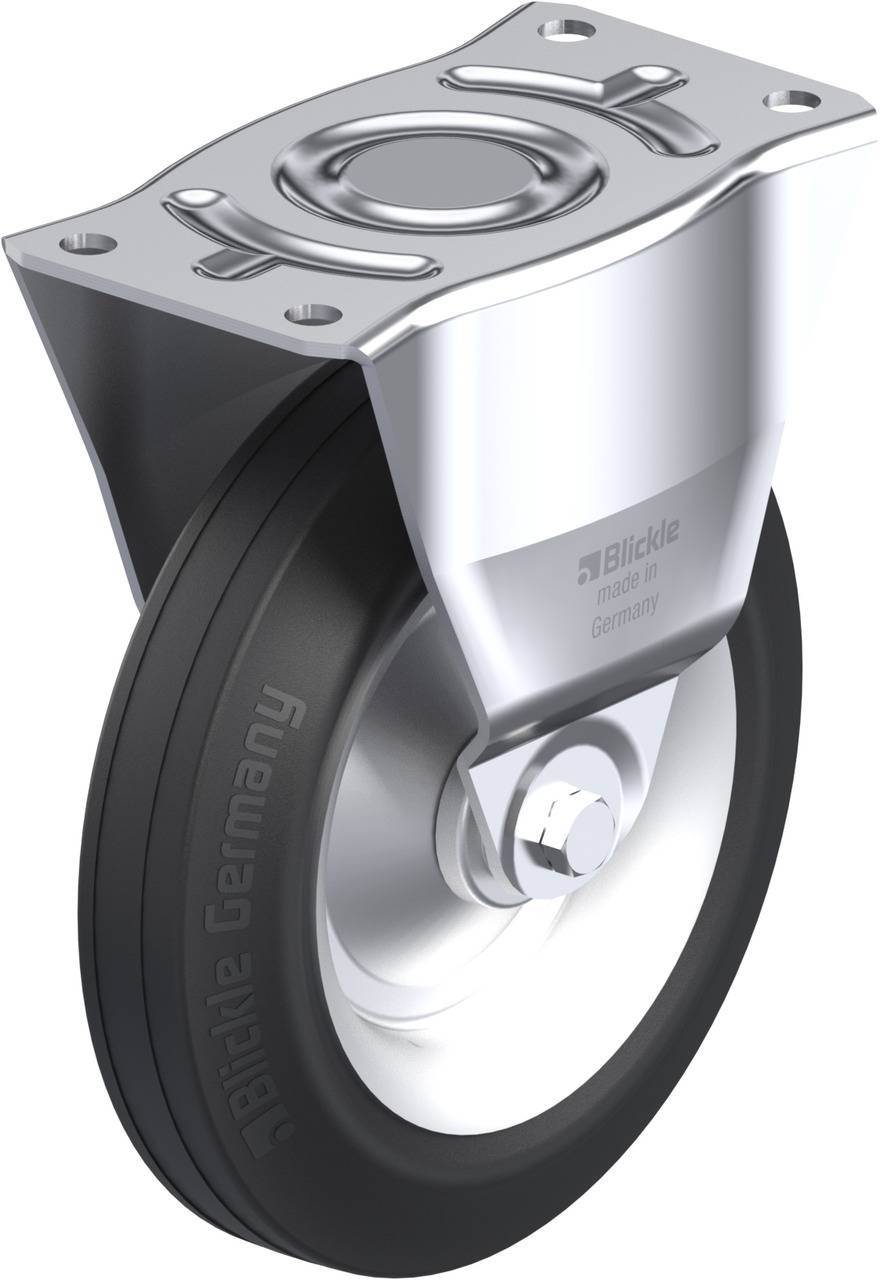 Blickle 36632 B-V 252R Rolka nieprowadząca Średnica koła: 250 mm Maksymalne obciążenie: 295 kg 1 szt. - obrazek 1