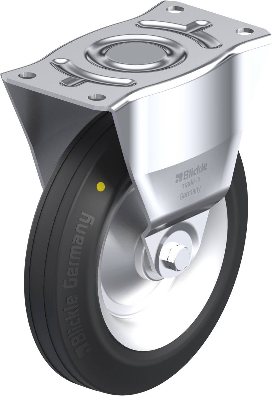 Blickle 92338 B-V 252R-EL Rolka nieprowadząca Średnica koła: 250 mm Maksymalne obciążenie: 295 kg 1 szt. - obrazek 1