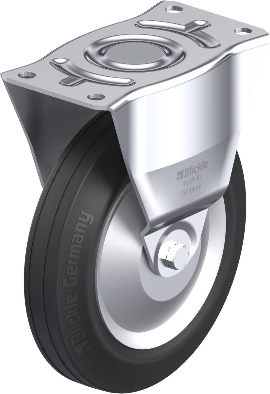 Blickle 16600 B-V 252R-FA Rolka nieprowadząca Średnica koła: 250 mm Maksymalne obciążenie: 295 kg 1 szt. - obrazek 1