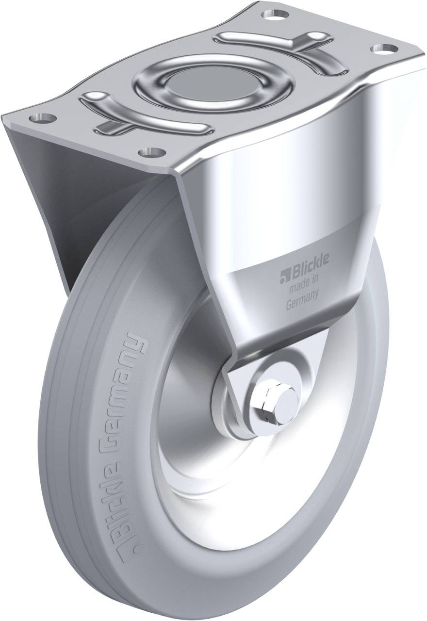 Blickle 739299 B-V 252R-SG Rolka nieprowadząca Średnica koła: 250 mm Maksymalne obciążenie: 295 kg 1 szt. - obrazek 1