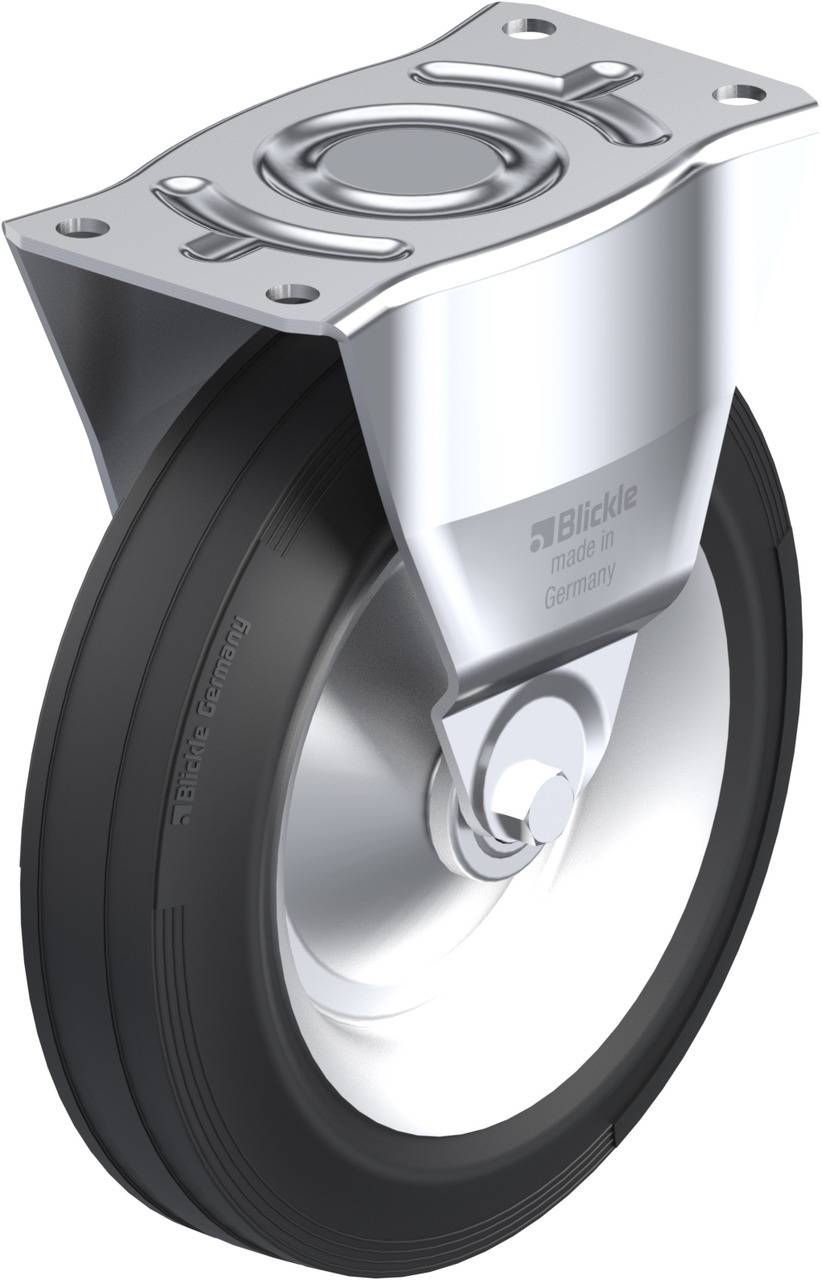 Blickle 41673 B-V 282R Rolka nieprowadząca Średnica koła: 280 mm Maksymalne obciążenie: 385 kg 1 szt. - obrazek 1