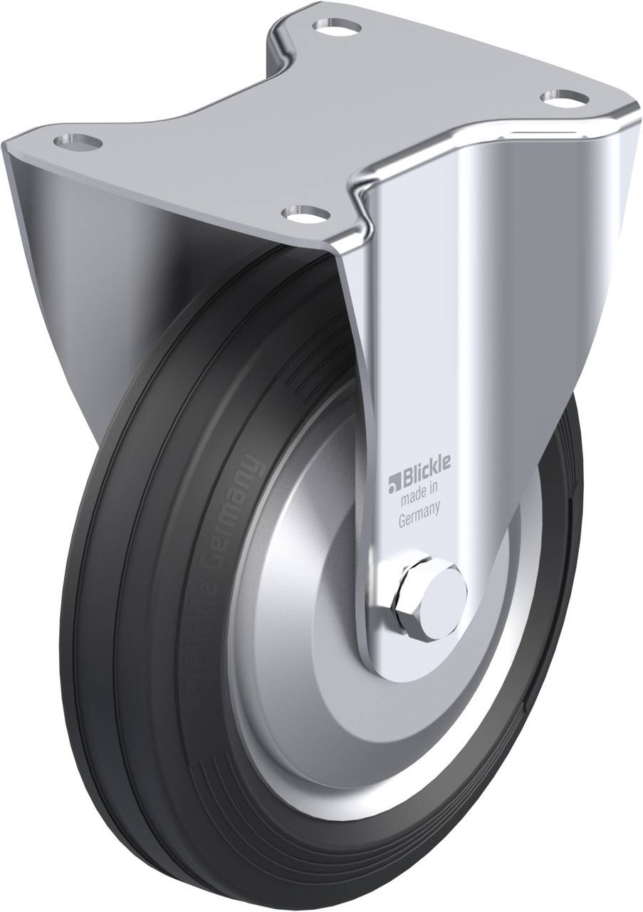 Blickle 737398 B-VE 180R-FA Rolka nieprowadząca Średnica koła: 180 mm Maksymalne obciążenie: 170 kg 1 szt. - obrazek 1